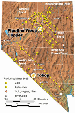 Riley Nevada Map