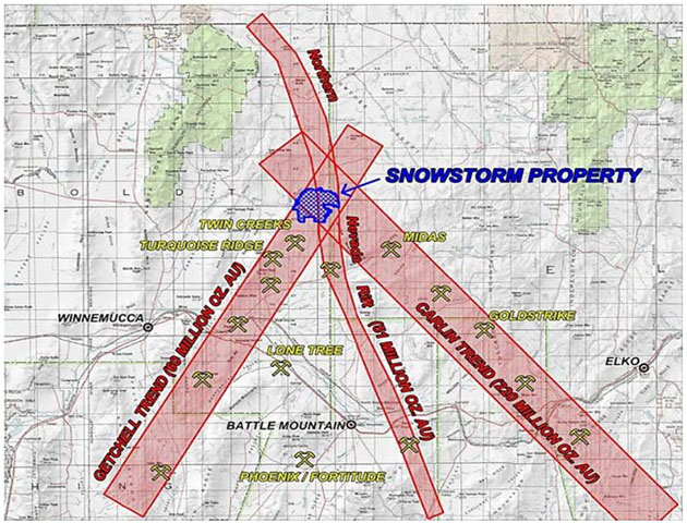 Explorer Purchases Nevada Property from Legendary Investor John Paulson and Gains Paulson & Co as Major Shareholder